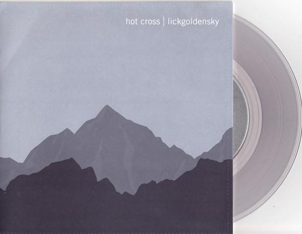 cover art for “[split] Hot Cross / Lickgoldensky”