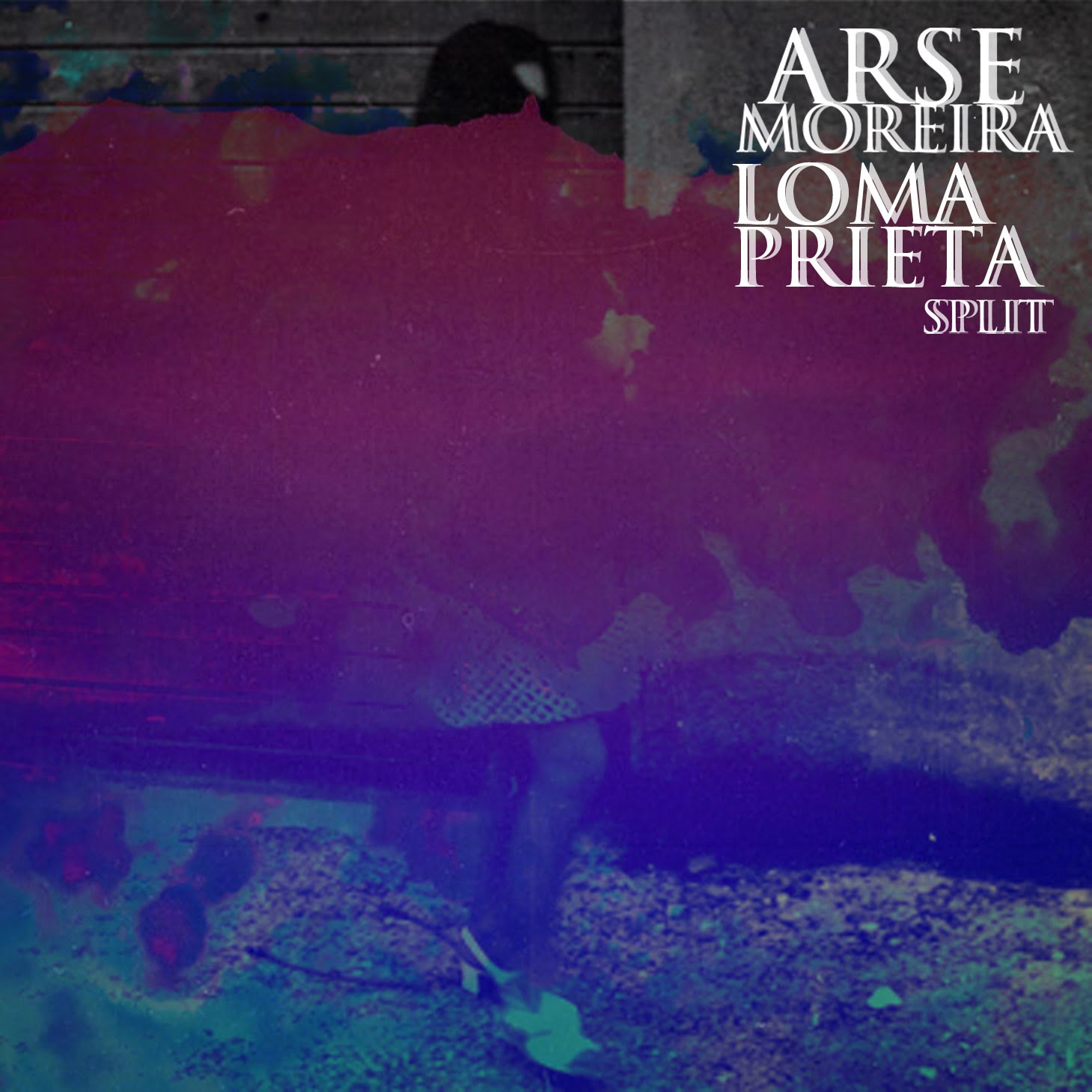 cover art for “[split] Arse Moreira / Loma Prieta”