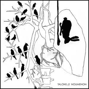 cover art for “[split] Talons / noumenon”