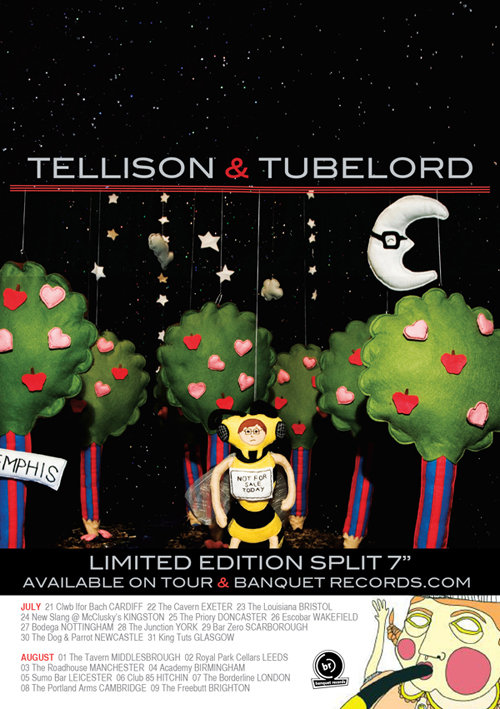 cover art for “[split] Tellison / tubelord”